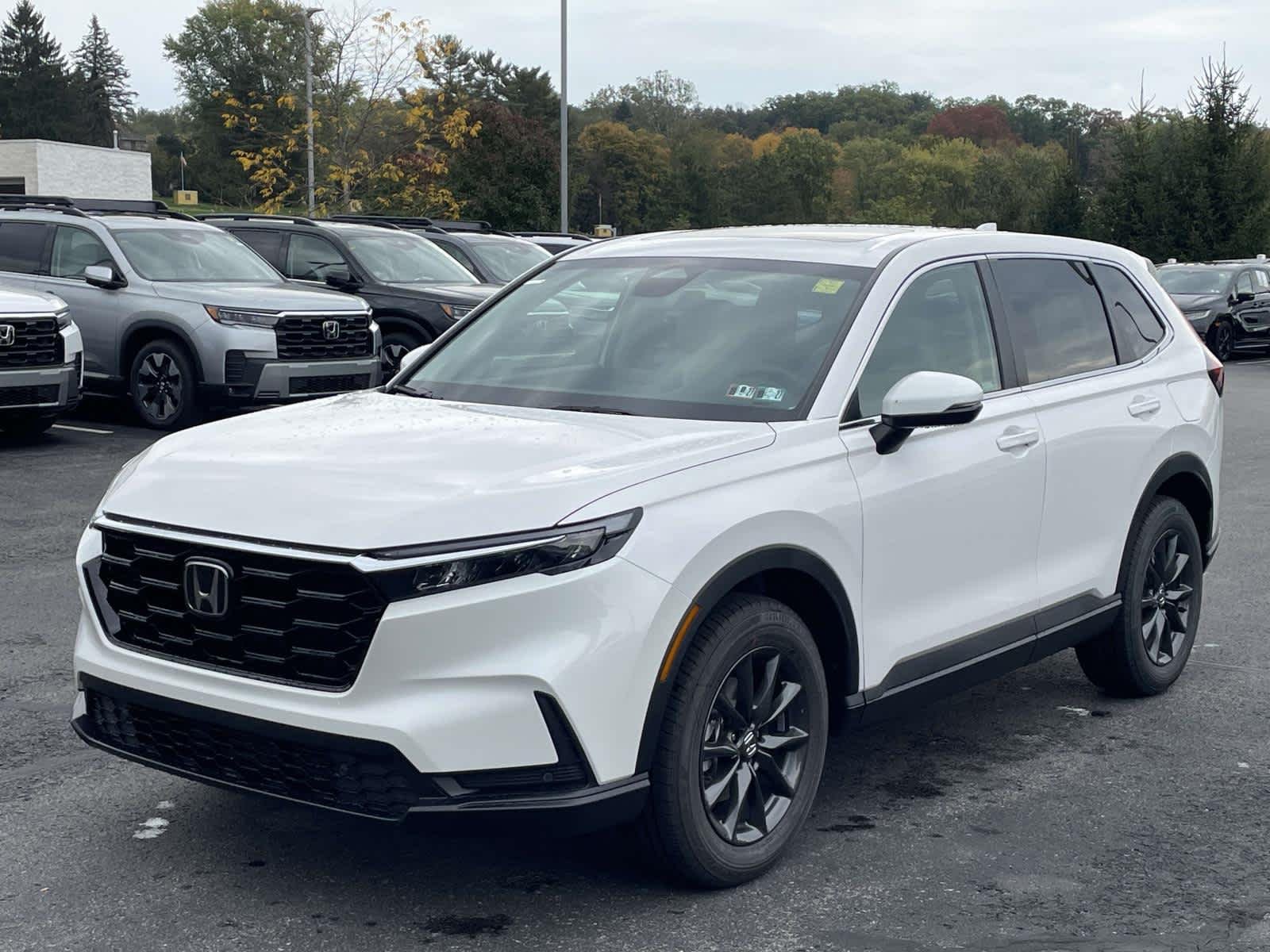 New 2027 Platinum White Pearl Honda EX-L image 11