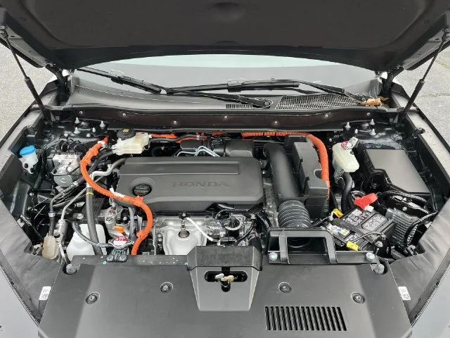 New 2027 Meteorite Gray Metallic Honda Sport Touring Hybrid AWD image 27