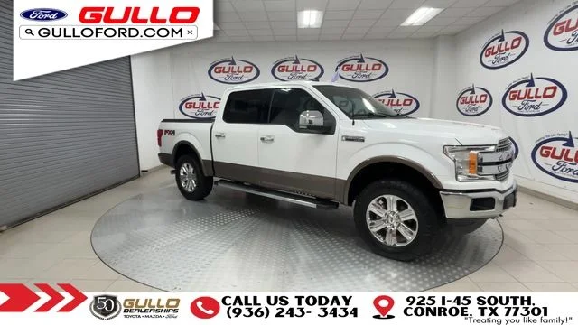 Certified Used 2020 White Ford Lariat image 2