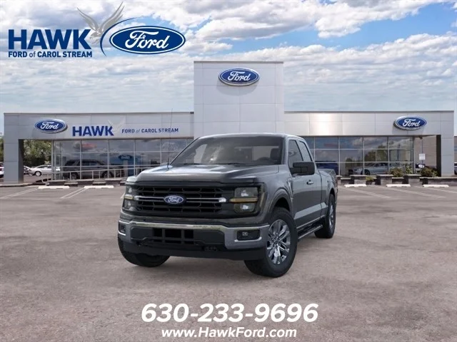 New 2026 Agate Black Metallic Ford XLT image 2