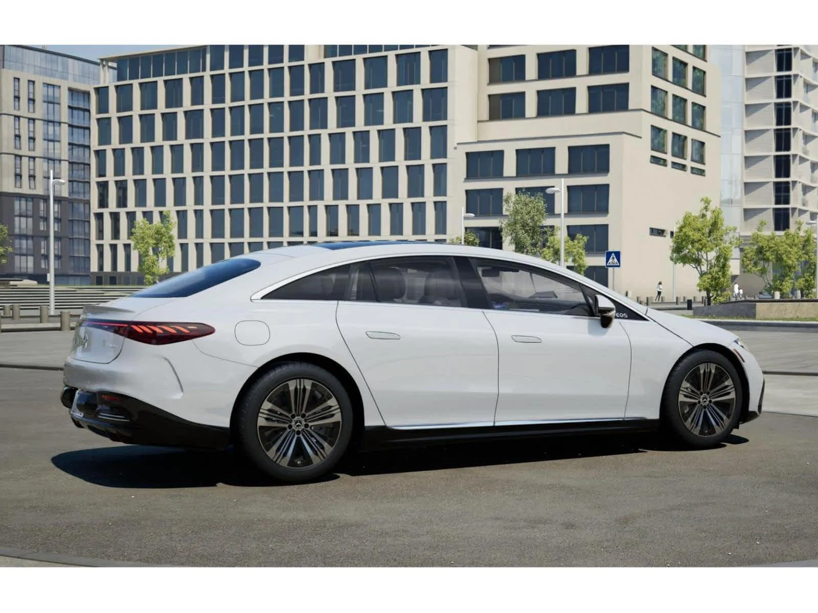 New 2026 Polar White Mercedes-Benz EQS 450 image 17