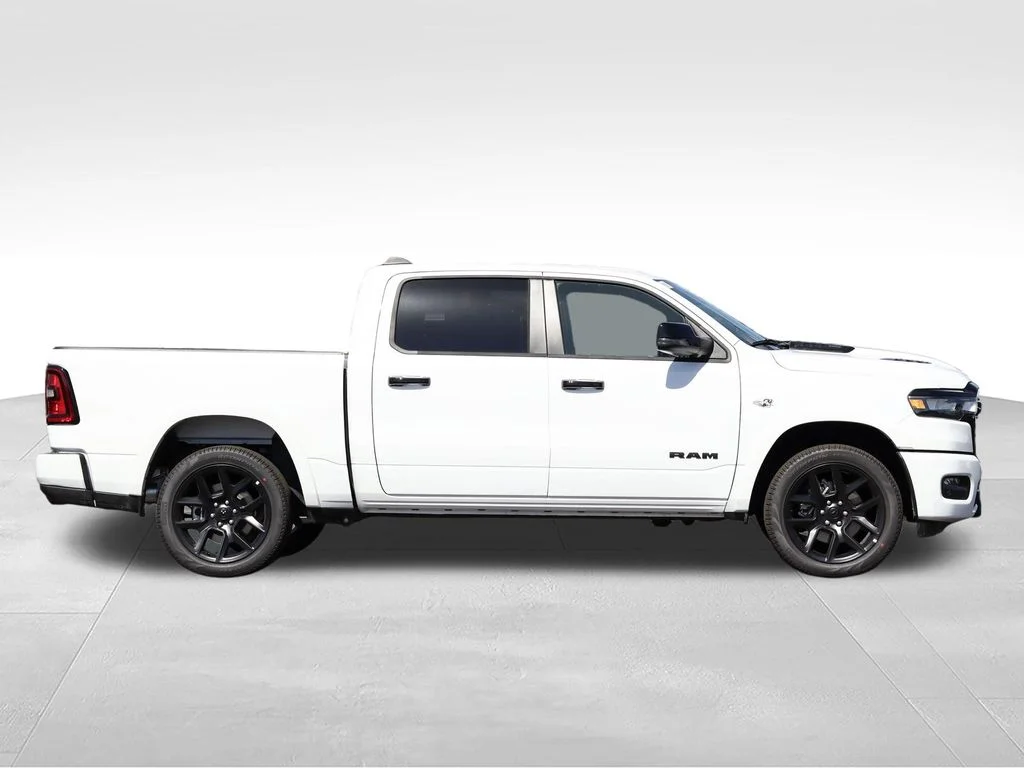 New 2026 Bright White Clear-Coat Exterior Paint RAM Laramie image 4