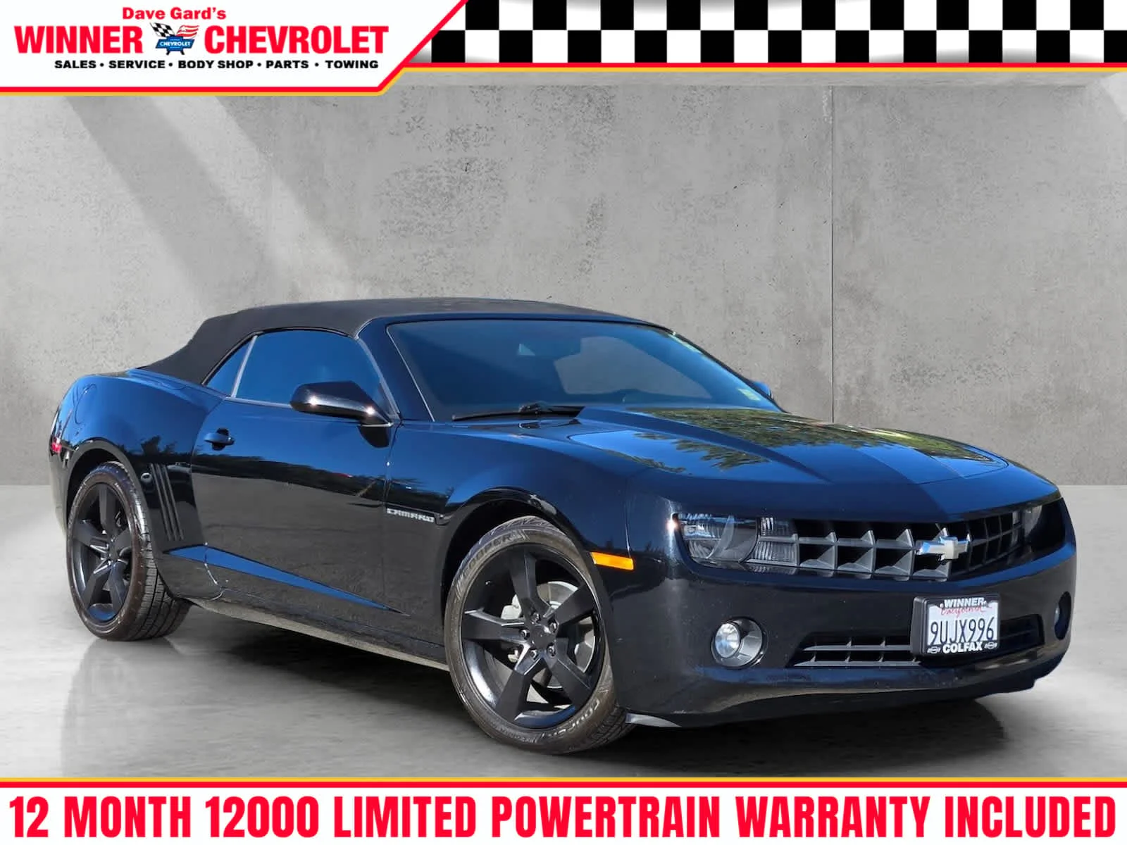 2012 Chevrolet Camaro 3.6 Convertible 1LT's photo