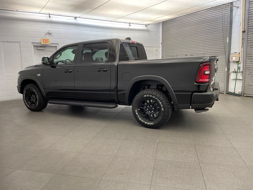 New 2026 Diamond Black Crystal Pearl-Coat Exterior Paint RAM Rebel image 8