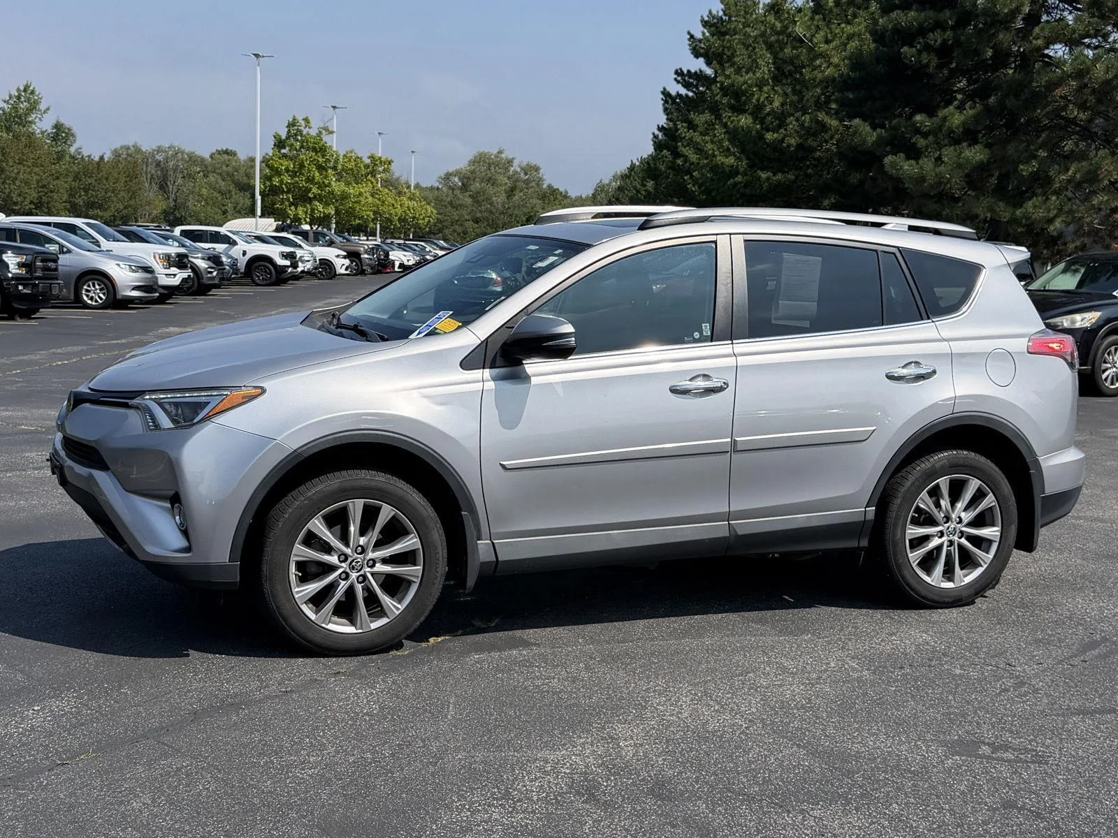 Used 2017 Silver Sky Metallic Toyota Limited image 6