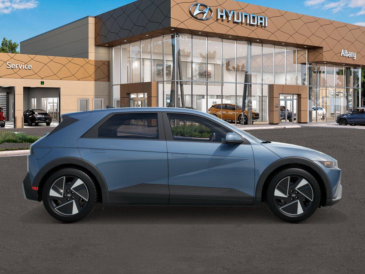 New 2026 Blue Hyundai SEL image 7