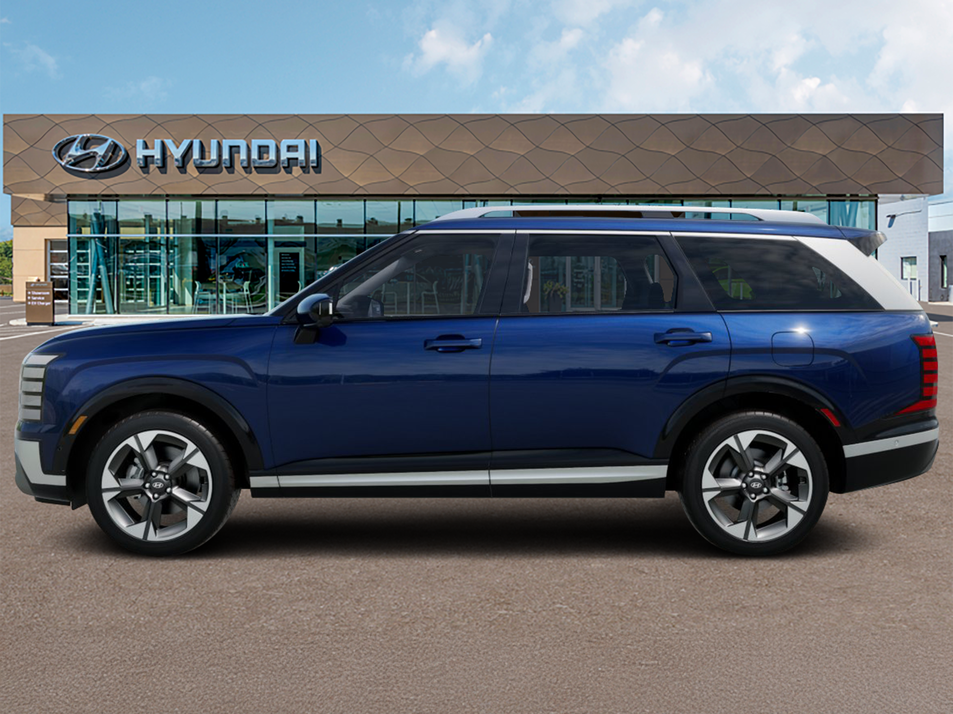 New 2027 Blue Hyundai Limited AWD image 3