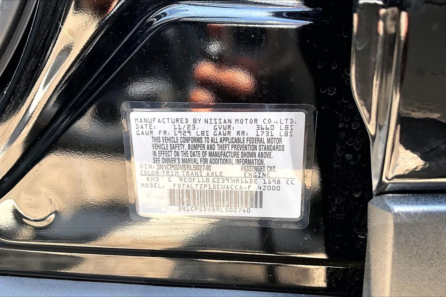 Used 2024 Super Black Nissan SR image 34
