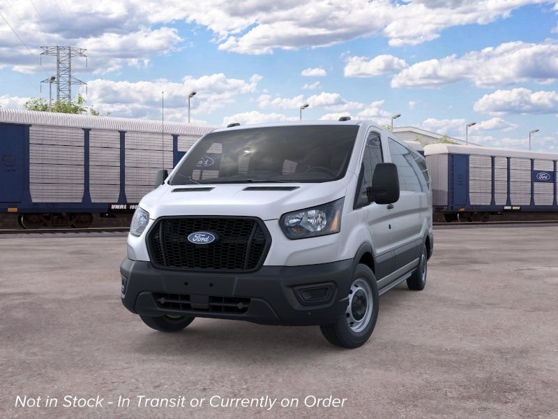 New 2026 Ingot Silver Metallic Ford Passenger Van XL image 2
