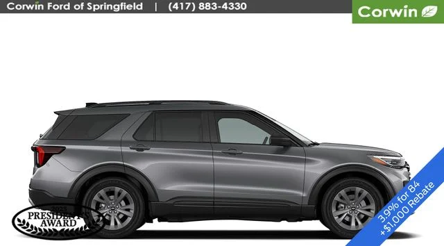 New 2026 Carbonized Gray Metallic Ford Active image 8