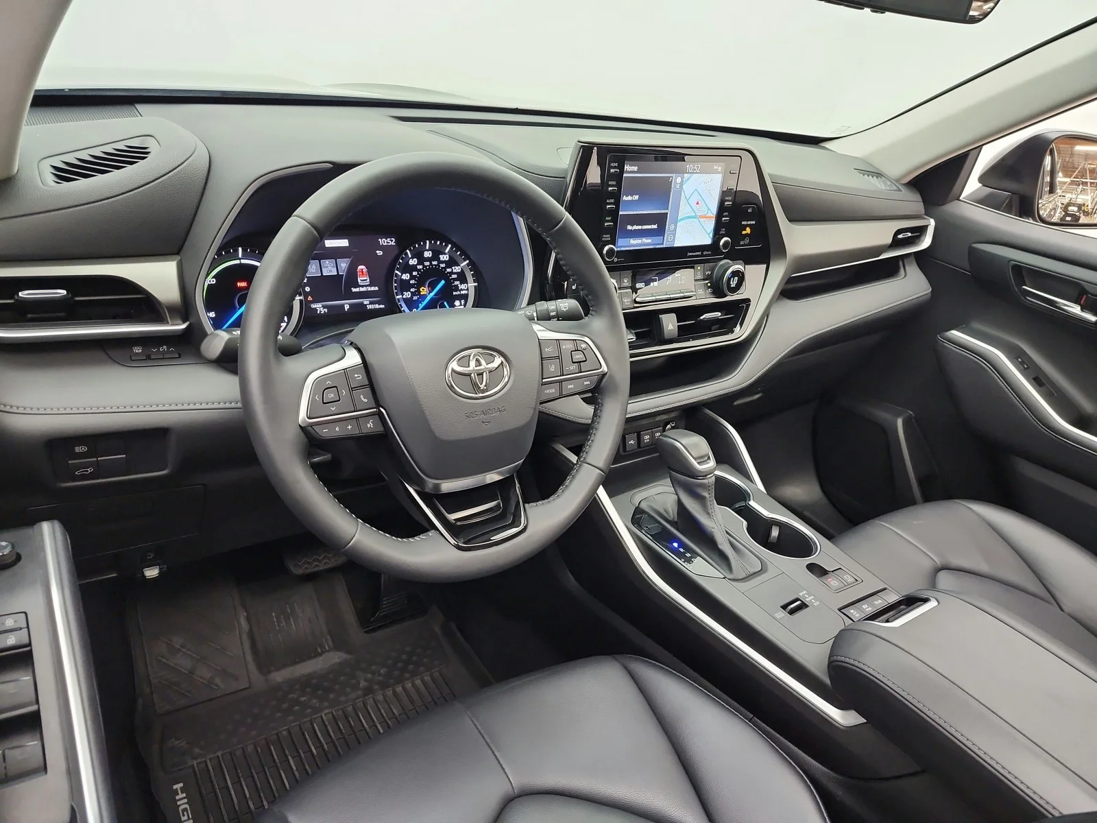 Used 2021 Magnetic Gray Metallic Toyota Hybrid XLE AWD (Natl) image 14