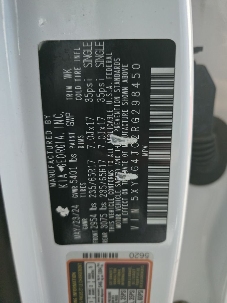 Used 2024 White Kia LX image 26
