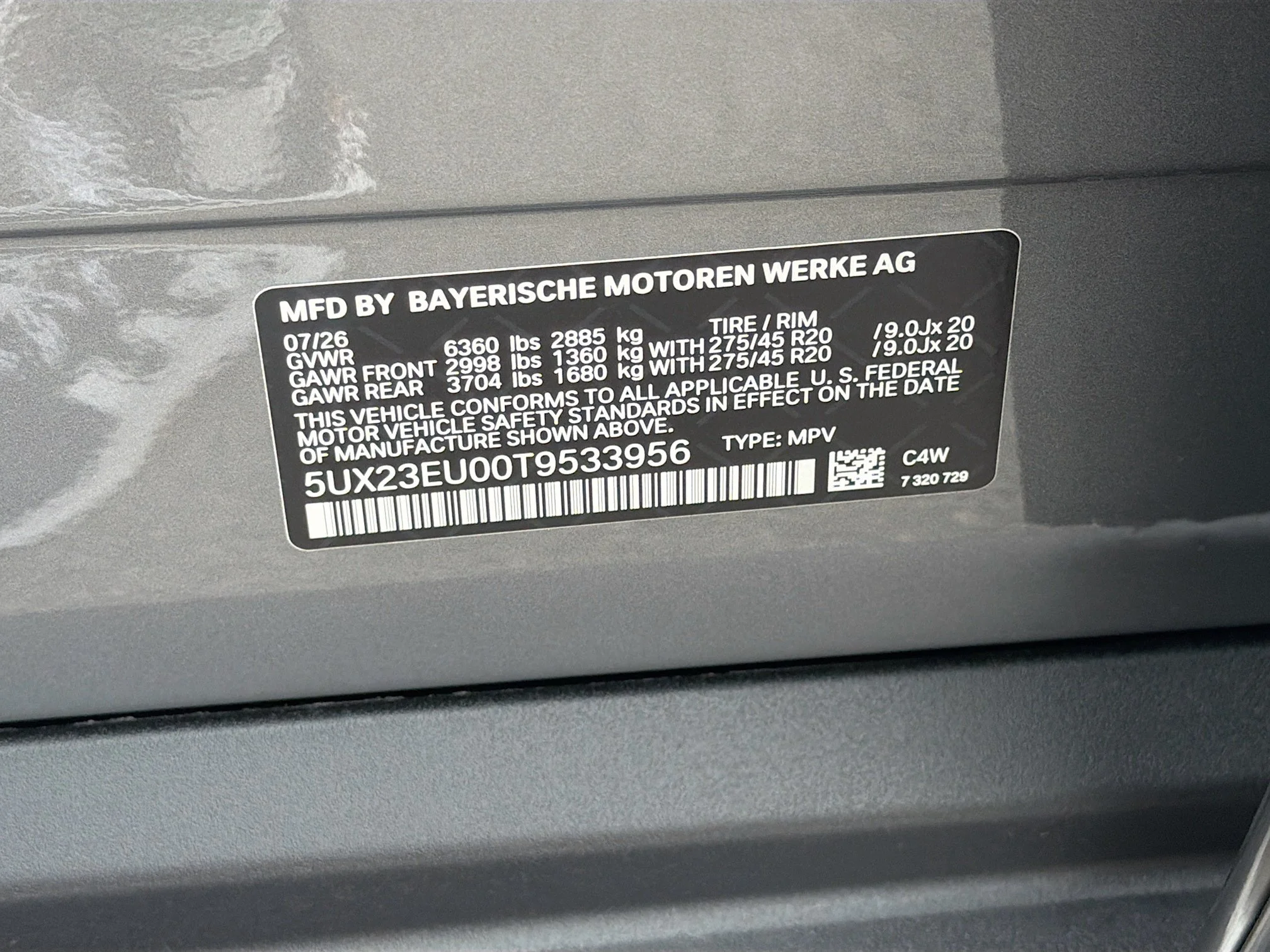 New 2026 Skyscraper Grey Metallic BMW xDrive40i image 44