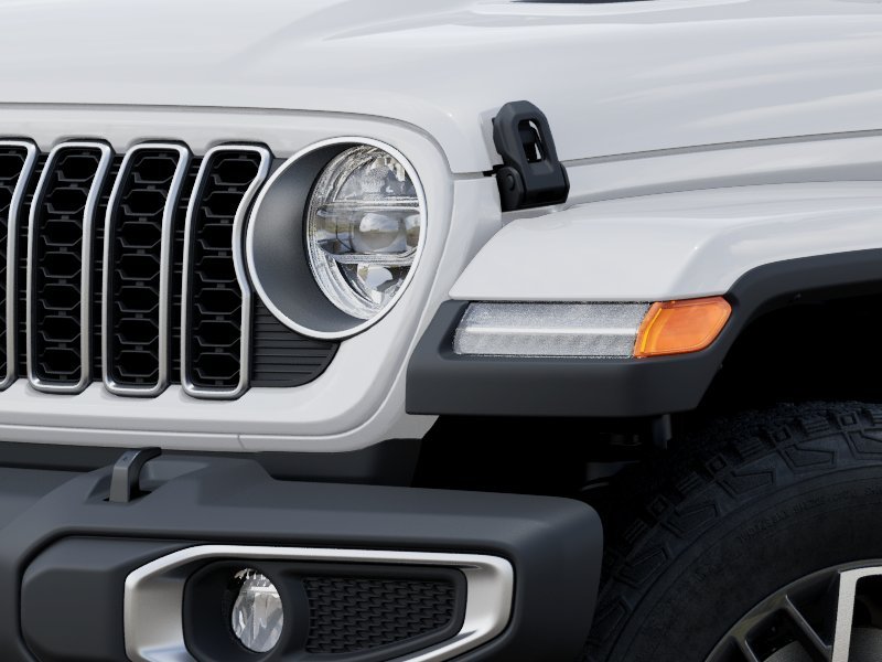 New 2027 Bright White Clear-Coat Paint Jeep Sahara image 6