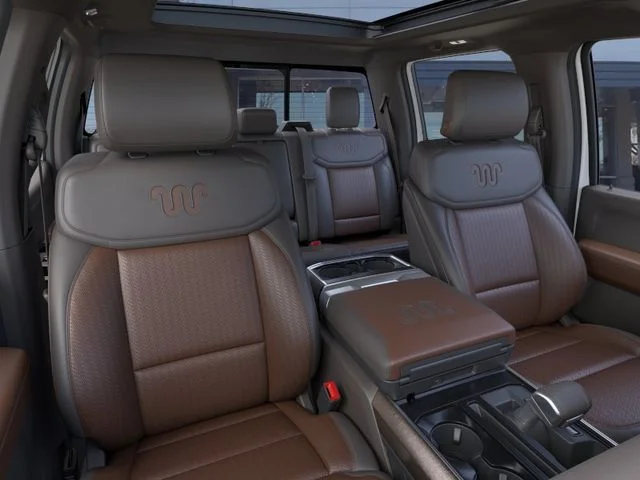 New 2026 Star White Metallic Tri-Coat Ford King Ranch image 10