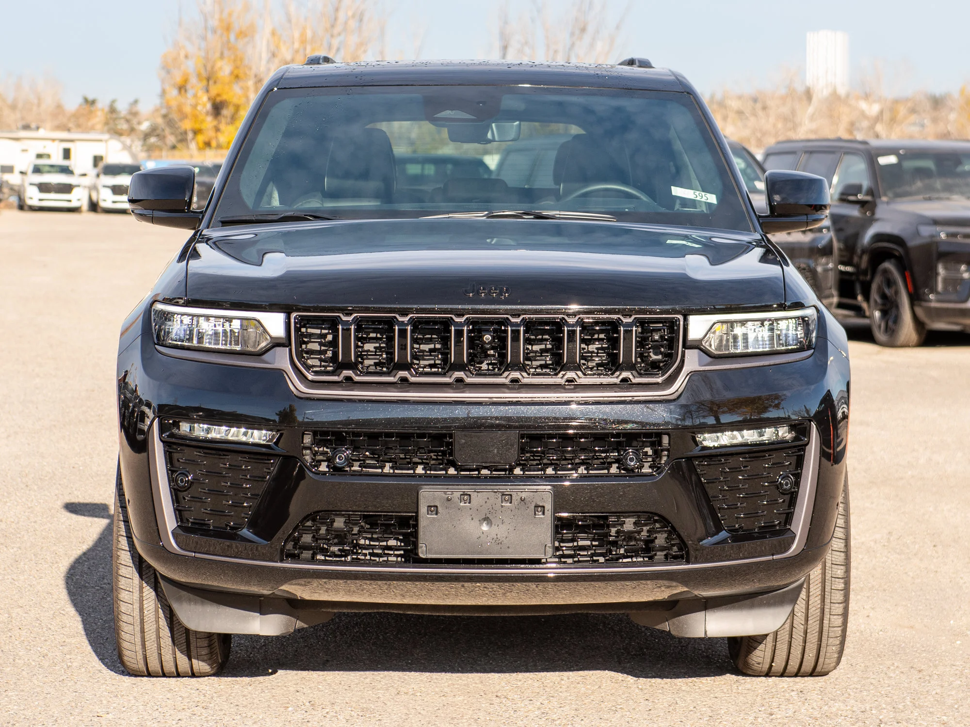 New 2026 Black Jeep Summit* 4x4, Night Vision, Massage Seats, Head-Up Display image 8