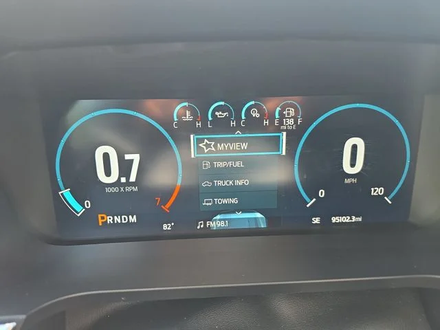 Used 2021 Blue Ford Lariat image 19
