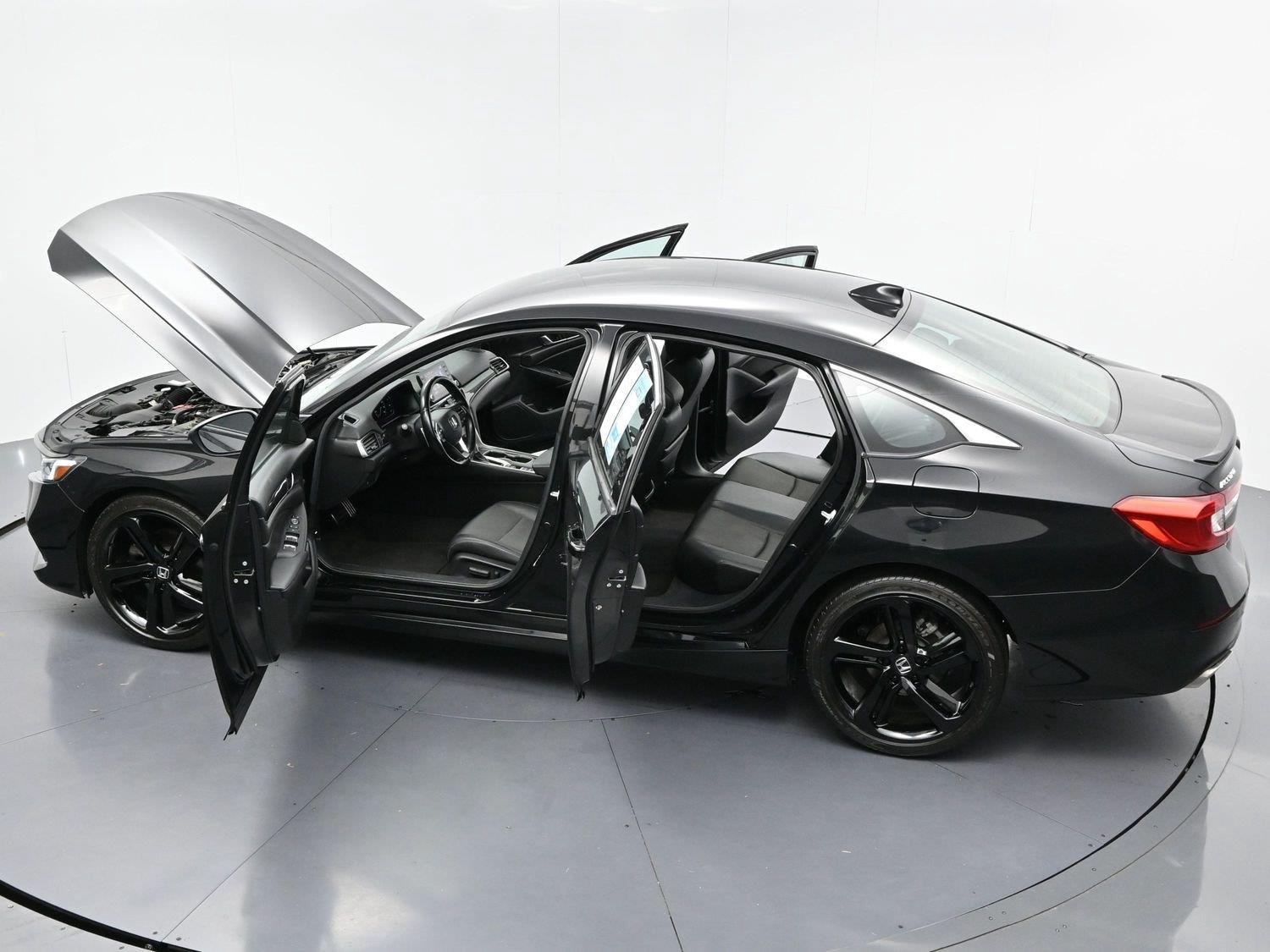 Used 2021 Crystal Black Pearl Honda Sport image 33