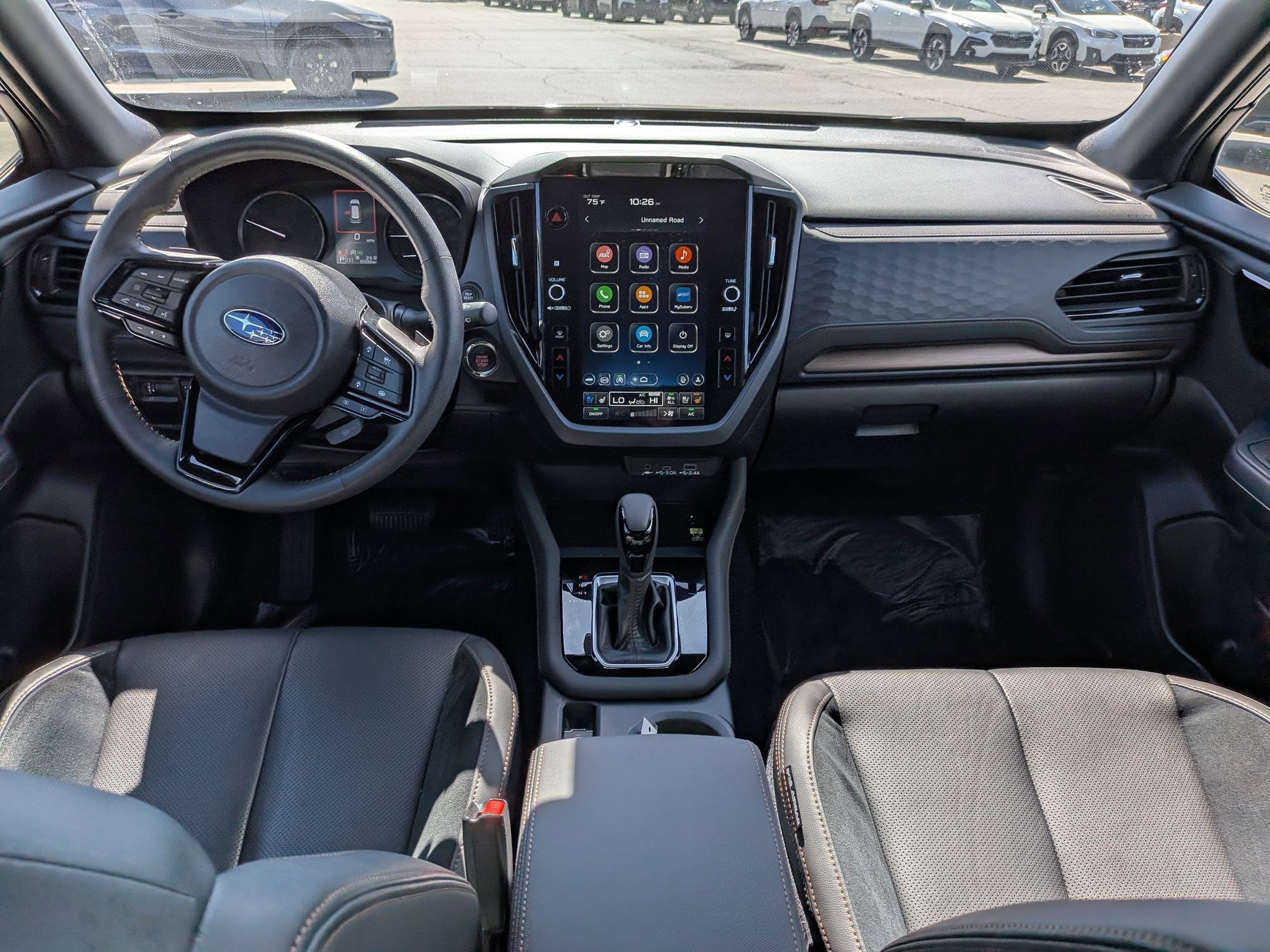 Used 2025 Magnetite Gray Metallic Subaru Touring image 25