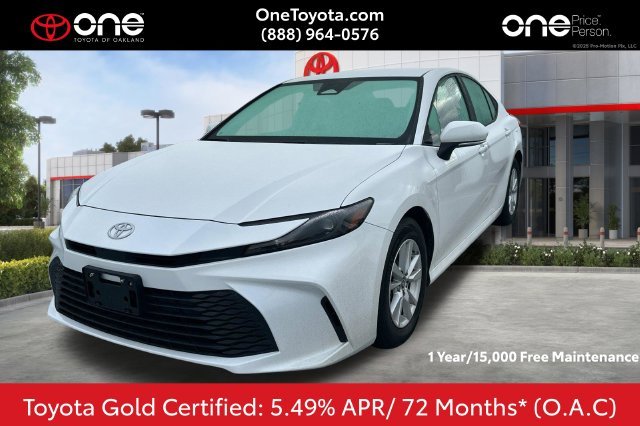 Certified Used 2026 White Toyota LE image 1