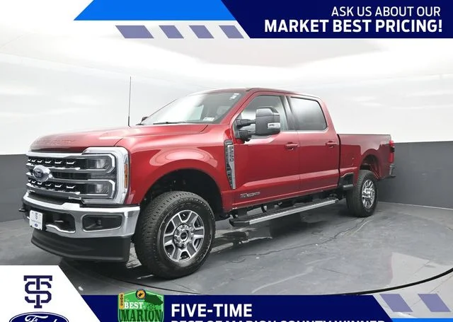 New 2026 Ruby Red Metallic Tinted Clearcoat Ford F-250® Lariat® image 1