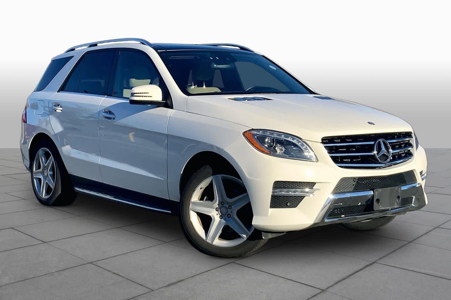 Used 2015 Polar White Mercedes-Benz ML 400 image 3