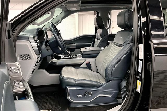 Used 2023 Agate Black Metallic Ford Limited image 25