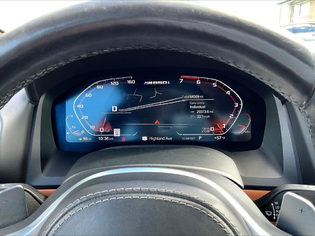 Used 2020 Gray BMW M850i xDrive Gran Coupe image 15