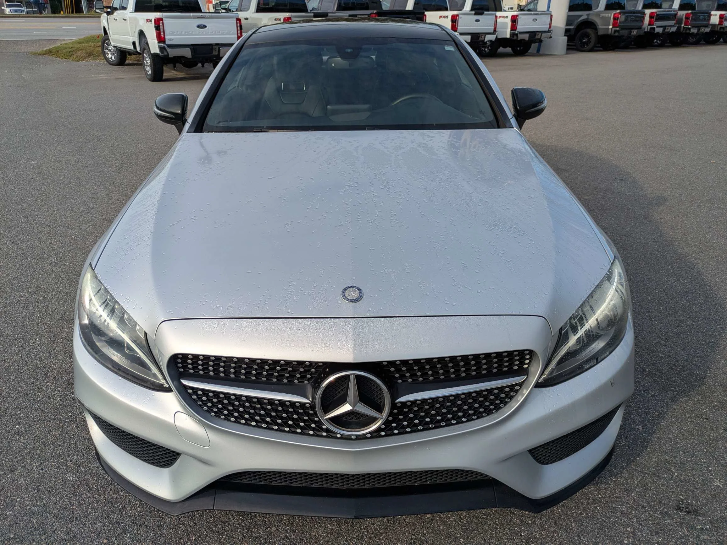 Certified Used 2017 Diamond Silver Metallic Mercedes-Benz Coupe w/Panoramic Moonroof, Pre-Collision Assist, Drive Modes, & Bluetooth image 9
