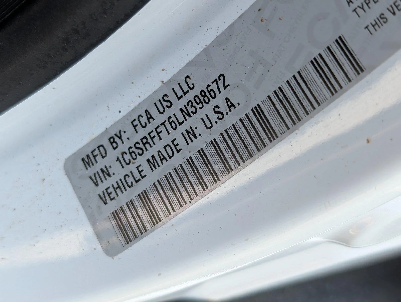 Used 2020 Bright White Clearcoat Ram Big Horn image 40