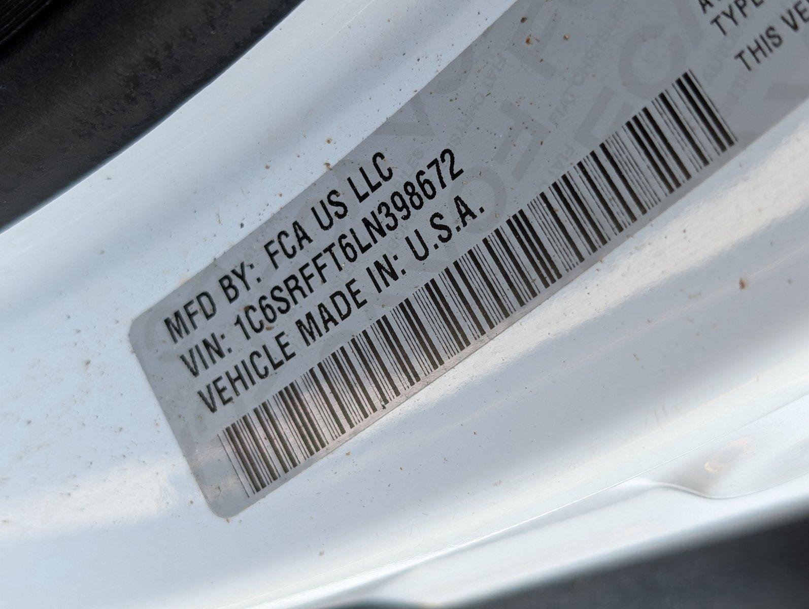 Used 2020 Bright White Clearcoat Ram Big Horn image 40