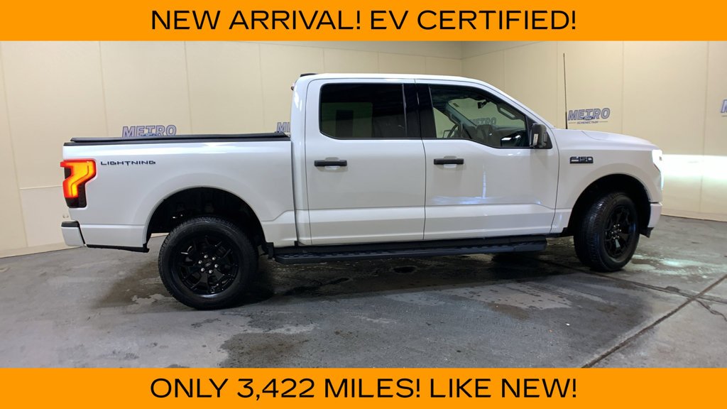 Certified 2025 Ford F-150 Lightning XLT with VIN 1FTVW3LK1SWG18754 for sale in Schenectady, NY