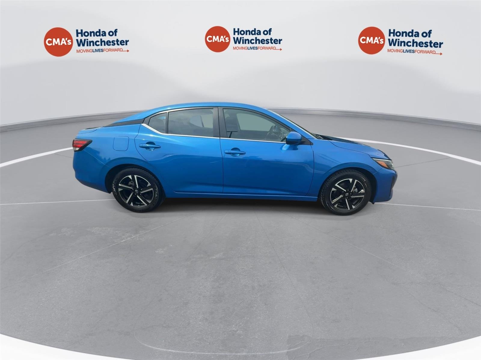 Used 2025 Electric Blue Metallic Nissan SV image 9