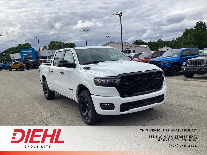 New 2026 Bright White Clearcoat RAM Big Horn/Lone Star image 1
