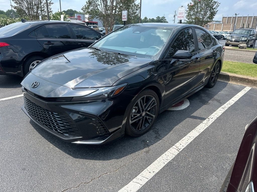Used 2025 Black Toyota XSE image 1