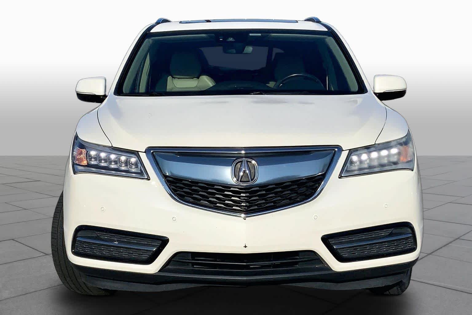 Used 2016 Crystal Black Pearl Acura w/Advance image 4
