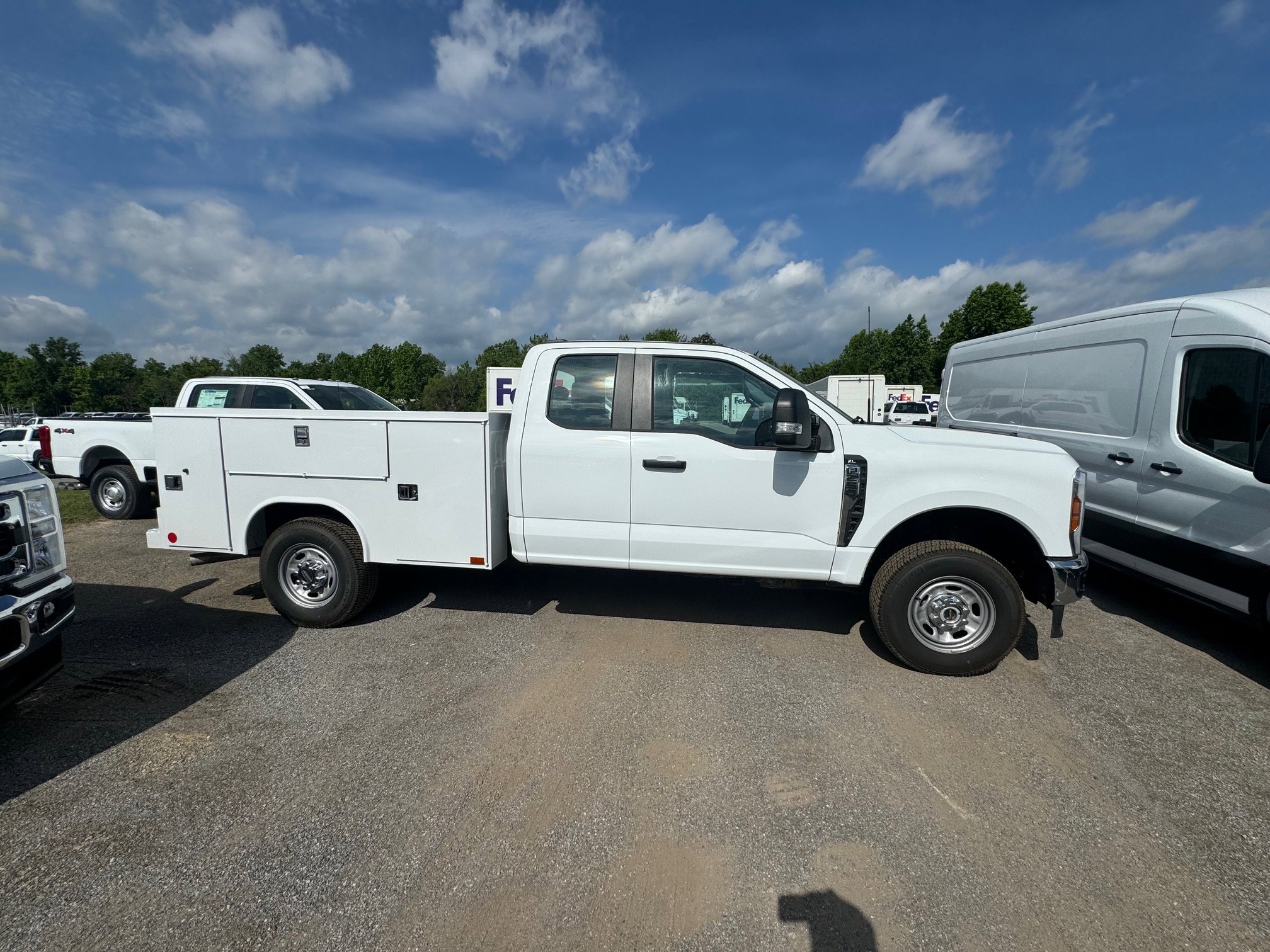 New 2025 Oxford White Ford F-250® XL image 2