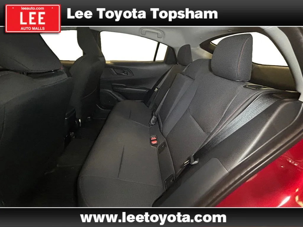 New 2025 Red Toyota SE image 13