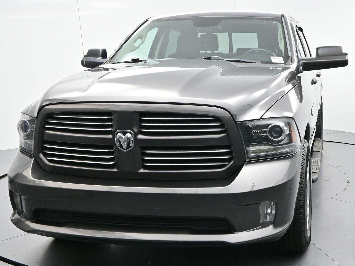 Used 2017 Granite Crystal Metallic Clearcoat Ram Sport image 2