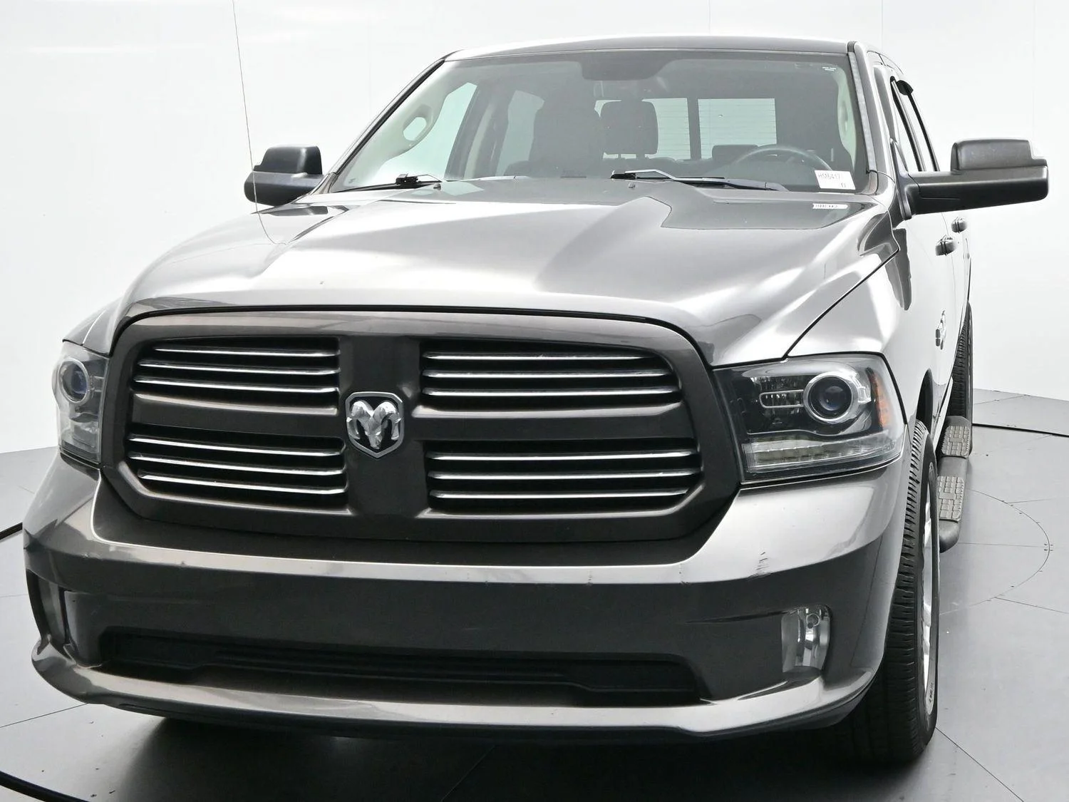Used 2017 Granite Crystal Metallic Clearcoat Ram Sport image 2