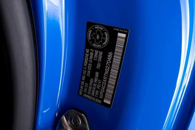Used 2022 Shark Blue Porsche GT3 image 68