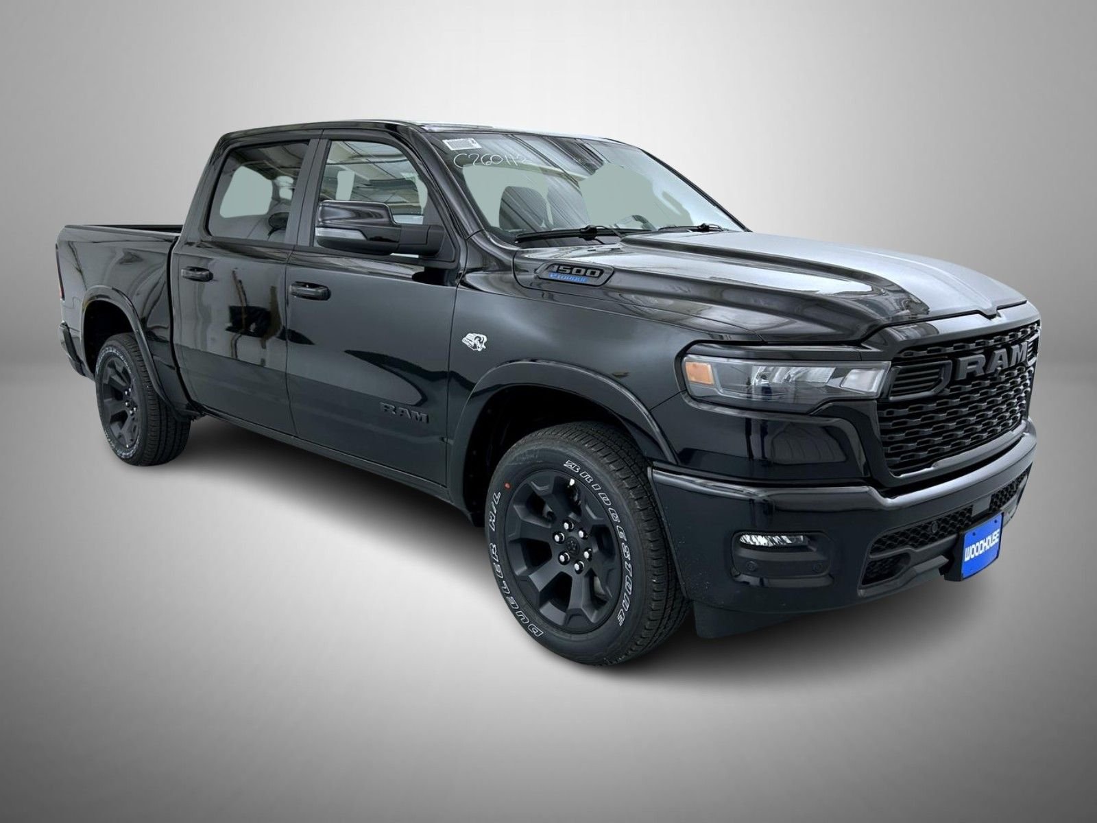 New 2026 Diamond Black Crystal Pearlcoat RAM Big Horn/Lone Star image 3