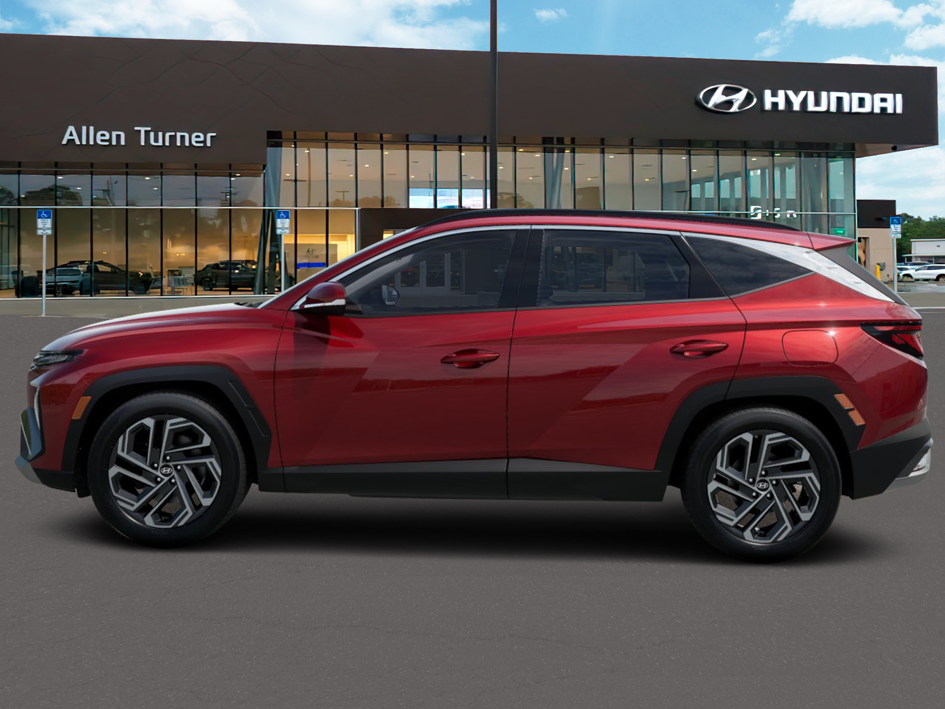 New 2026 Ultimate Red Hyundai SEL Plus FWD image 3