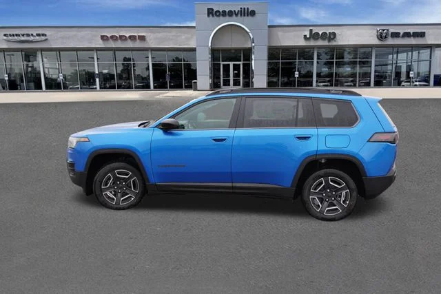New 2026 Hydro Blue Pearl-Coat Exterior Paint Jeep Laredo image 6