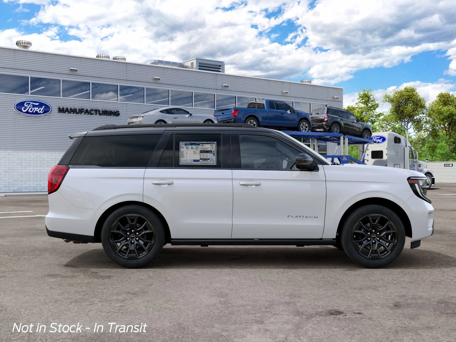 New 2027 Star White Metallic Tri-Coat Ford Platinum image 28