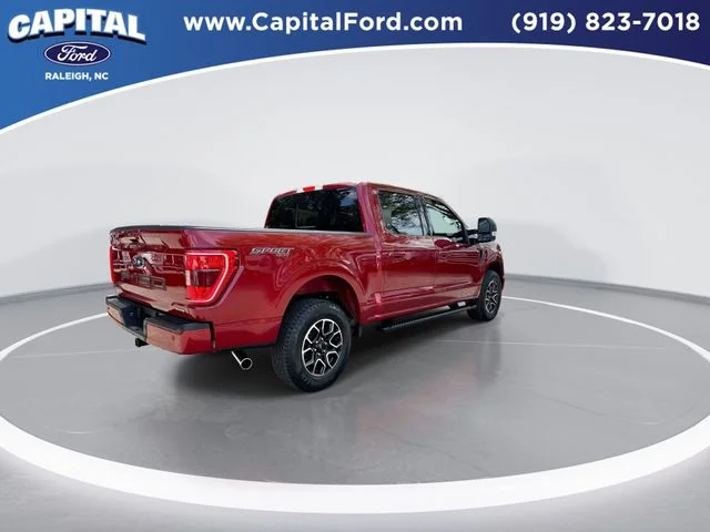 Used 2022 Red Ford XLT image 8