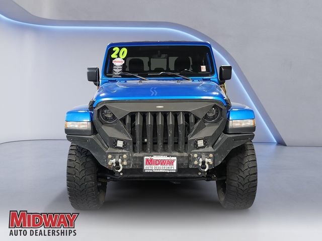 Certified Used 2020 Blue Jeep Overland image 8