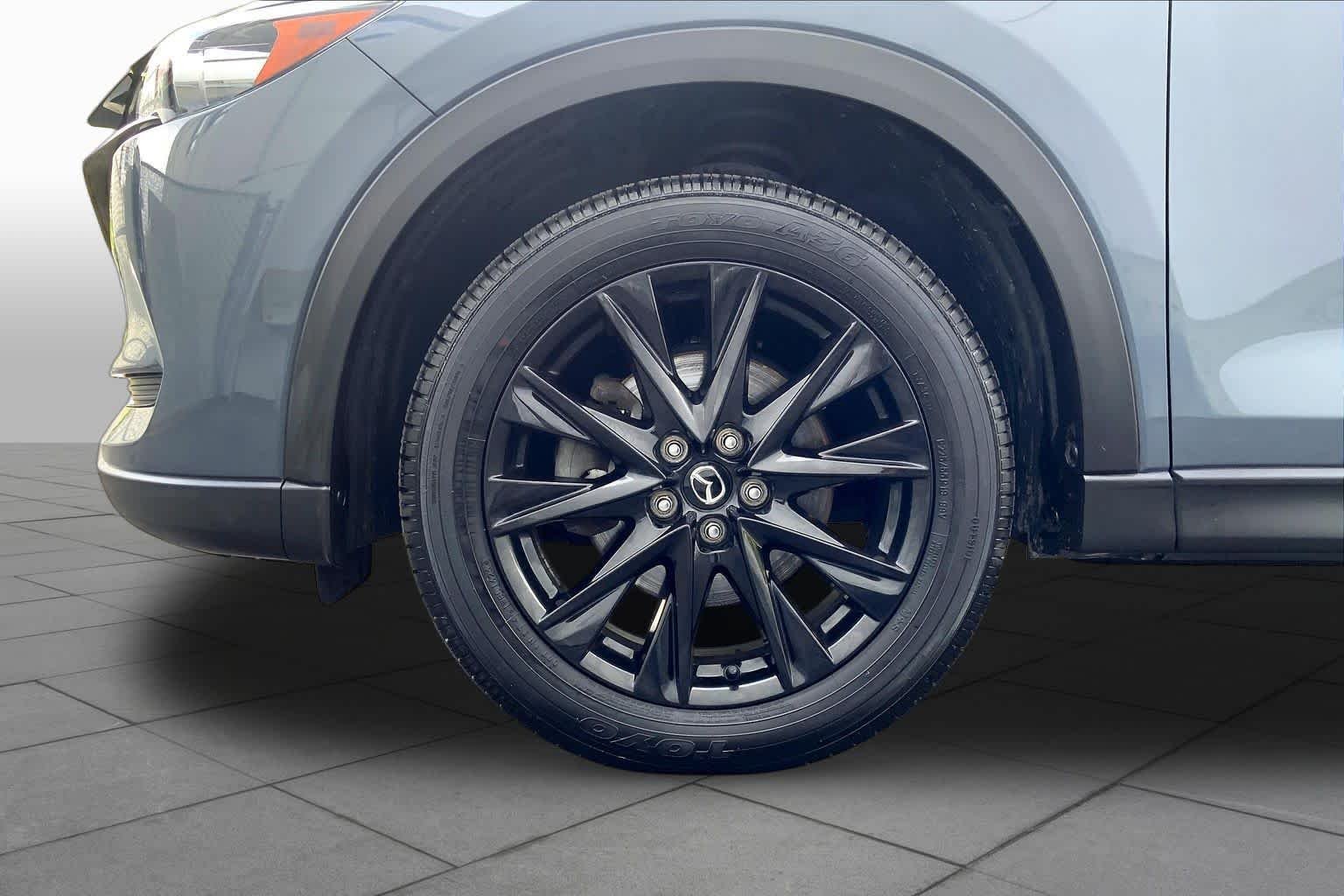 Certified Used 2021 Polymetal Gray Mazda Carbon Edition Turbo image 11
