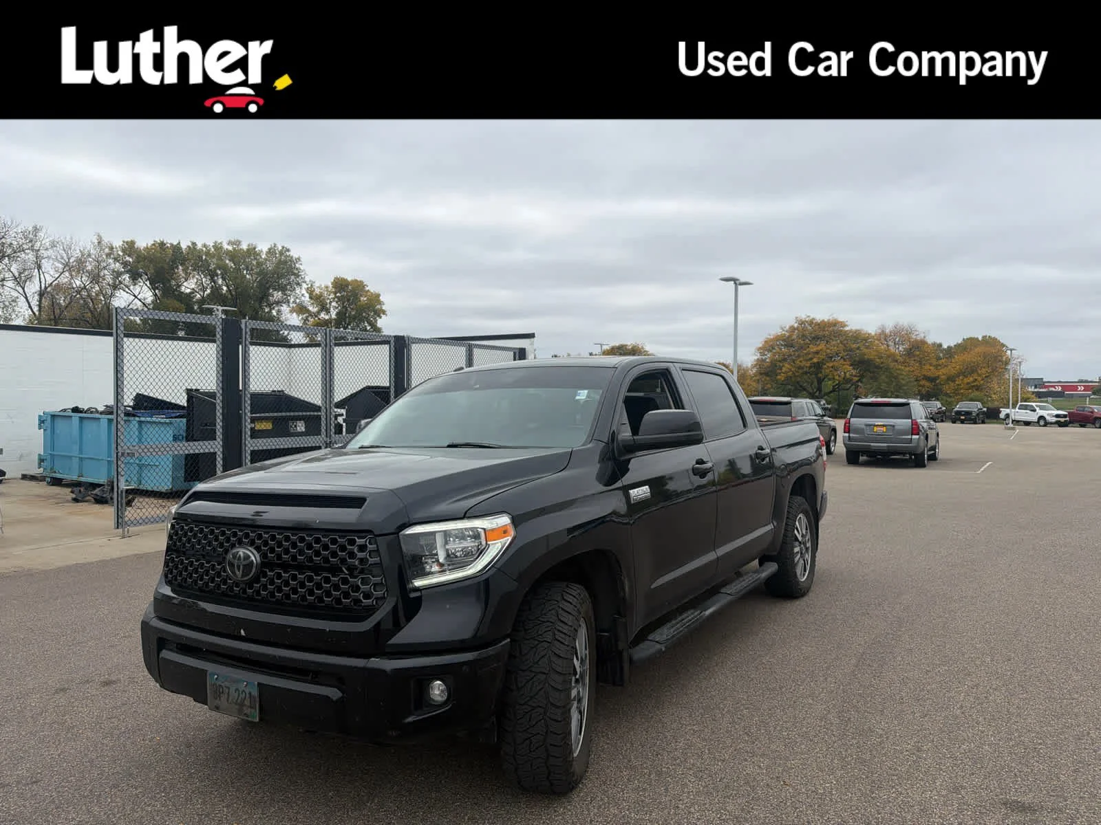Used 2019 Midnight Black Metallic Toyota Platinum image 1