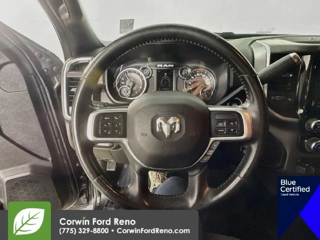 Used 2022 Granite Crystal Clearcoat Metallic Ram Big Horn image 15
